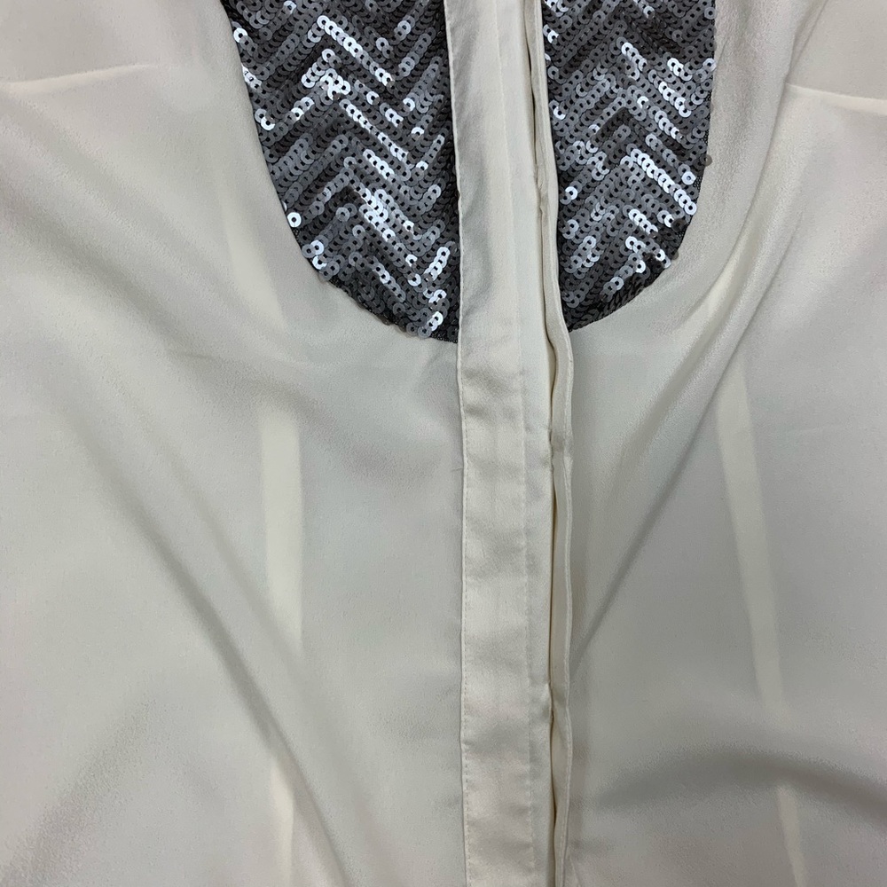 The Limited Sequins blouse with hidden buttons SZS - Picture 6 of 6
